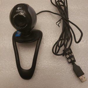 Logitech V-UBK45 861223-0000 Rightlight RightSound Technology USB WebCam dc7